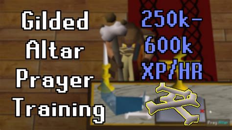 osrs gilded altar|gilded altar prayer training osrs.